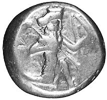 Siglos des persischen Grosskoenigs Xerxes I. (485-465 v. Chr.)
