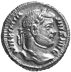 Argenteus des Maximianus
