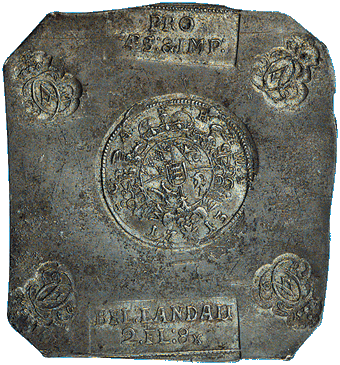 Landauer Feld-Klippe zu 2 Gulden 8 Kreuzer 1713