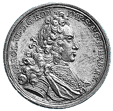 Die Reichsinsignien auf Medaillen zur Krönung Karls VI.