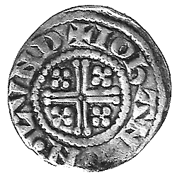 Rückseite eines Short-Cross Pennys des Königs Heinrich II.