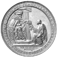 Medaille auf die 500-Jahrfeier der Universität Wien